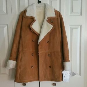NWT Marvin Richards Suede Coat